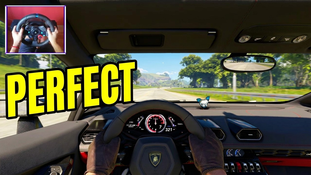 Lamborghini Huracán Cockpit | Race & Open World🔥| The Crew Motorfest | Steering Wheel Logitech G29