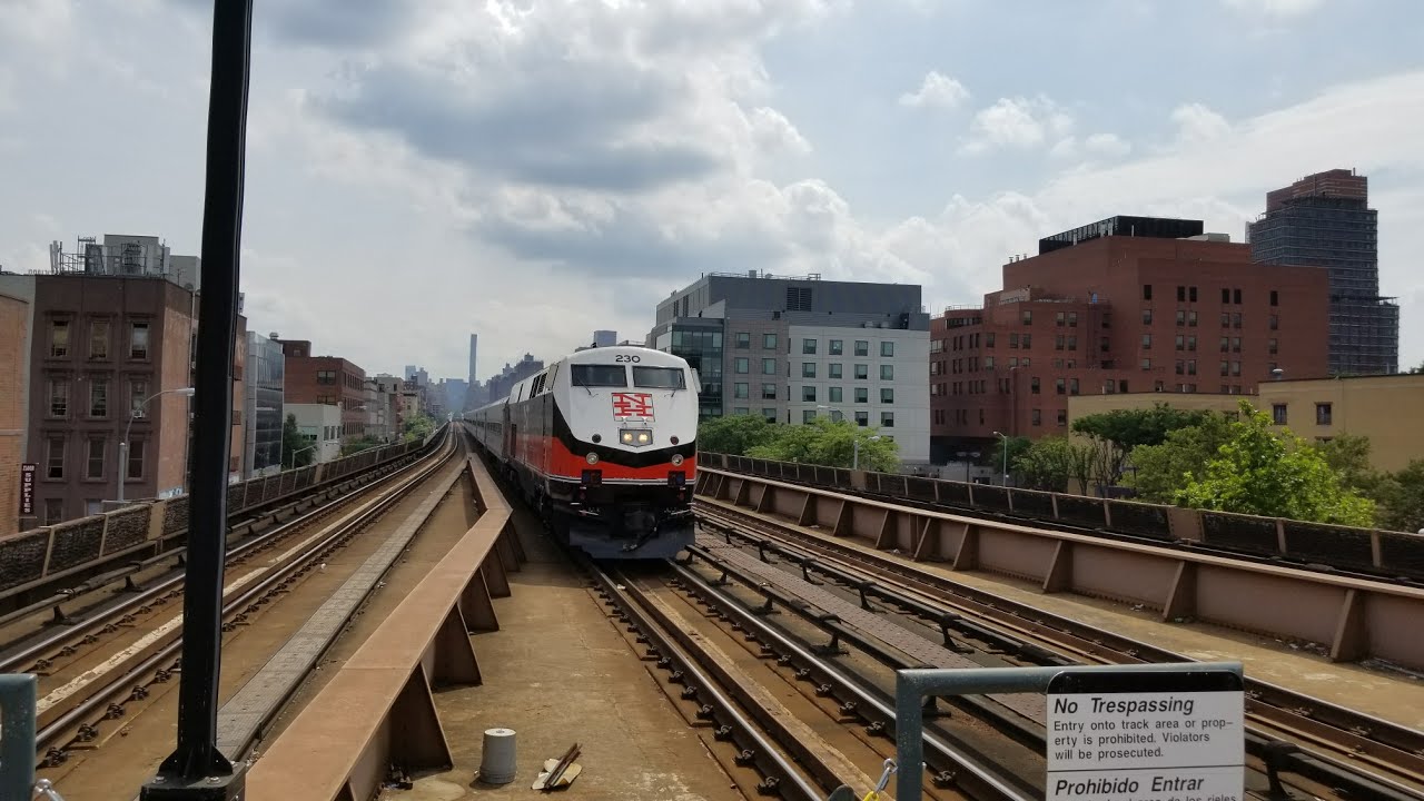 Metro-North Rail Road: 20 minutes of PM Rush Hour Action @ Harlem-125 St. (7/12/17)