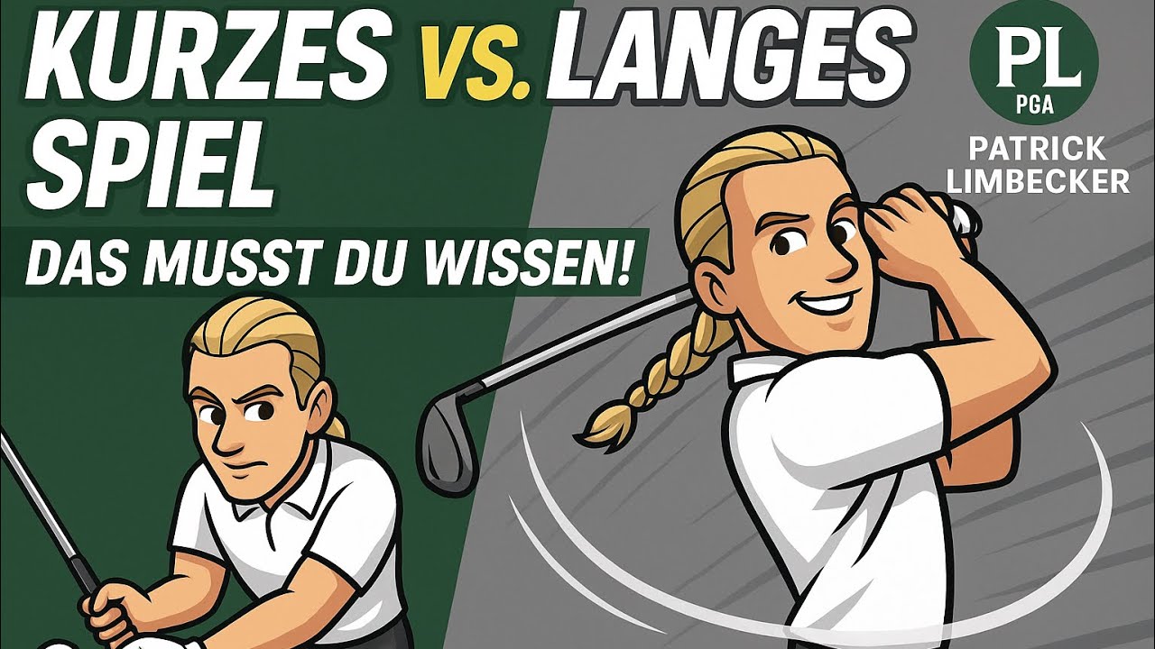 Kurzes vs. Langes Spiel – Der entscheidende Unterschied im Golfschwung! 🔥