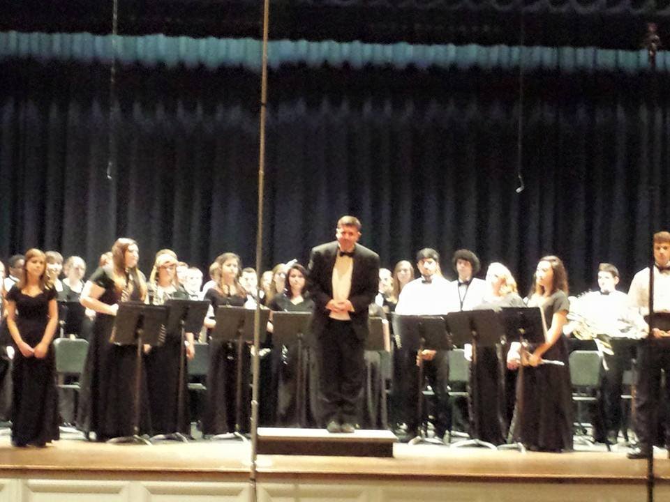 Banks County High School Symphonic Band @ Jefferson HS, 2015 (LGPE)