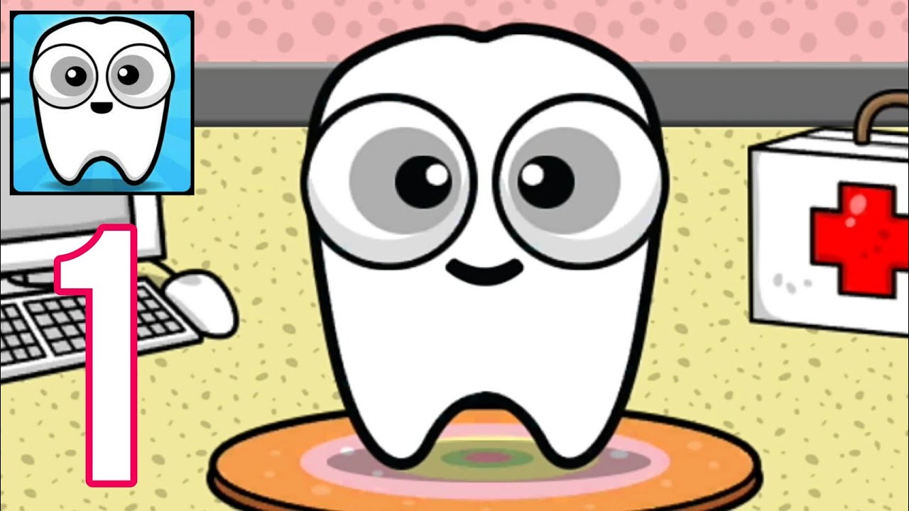 My Virtual Tooth - Virtual Pet, Gameplay Walkthrough Part 1 (Android Gamepaly)