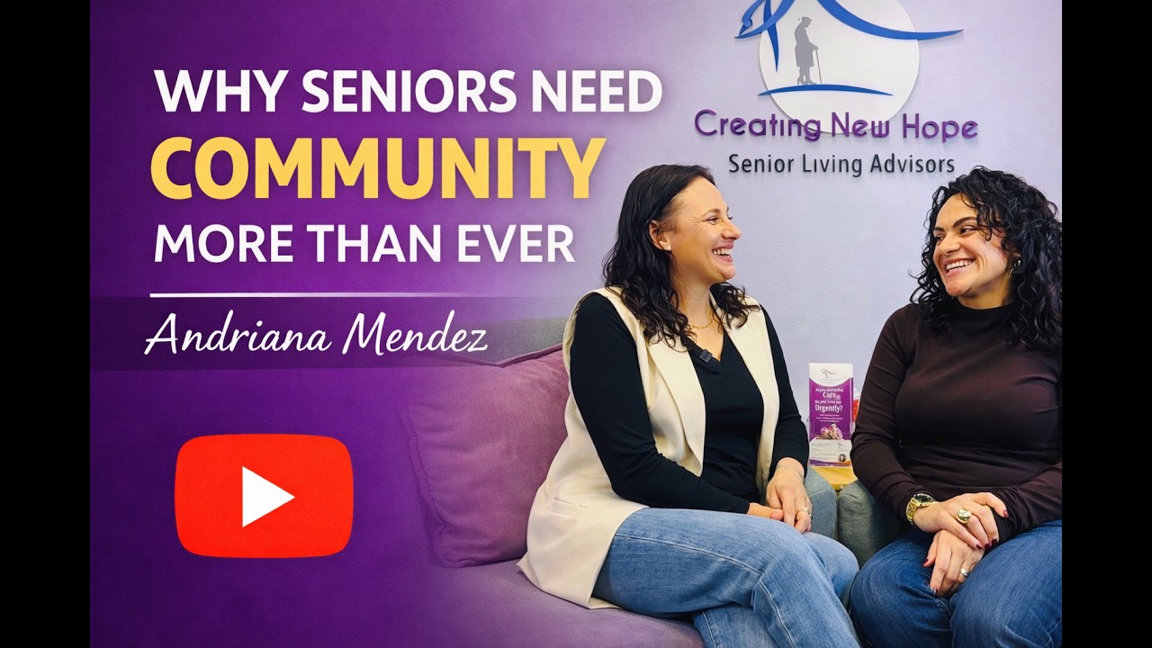 Why Seniors Need Community More Than Ever | Andriana Mendez