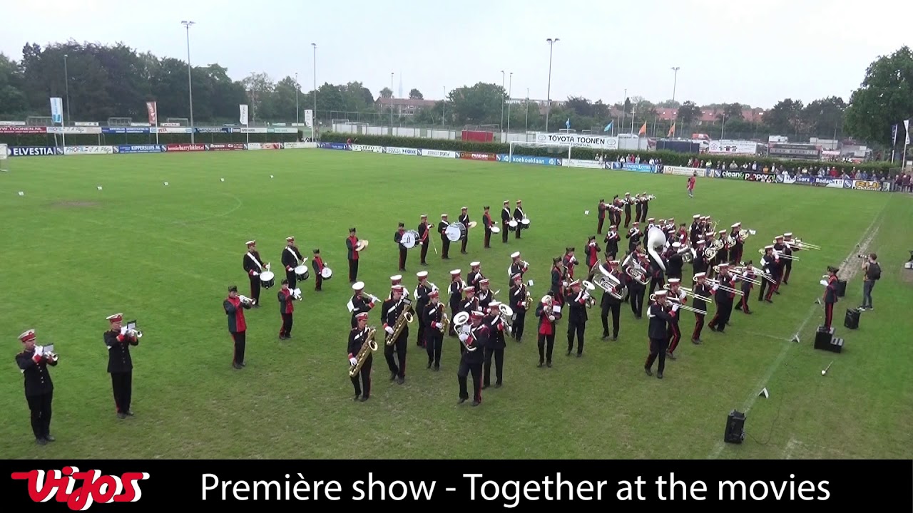 ViJoS jubileum taptoe - Show- & Marchingbands Juliana en Jong Juliana Amersfoort