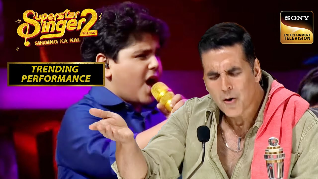 Akshay Kumar को Duet Singing में Pratyush लगे Coach | Superstar Singer 2 | Trending Performance