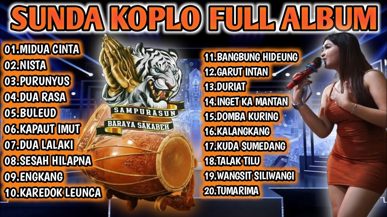 Pongdut sunda kendang blekuk full album | Tembang sunda versi pongdut