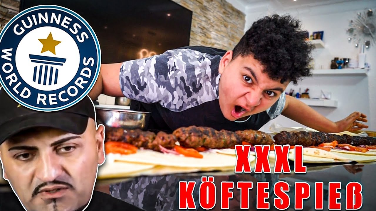 😋*5 Meter KÖFTESPIEß* gemacht und gegessen! (Weltrekord?) | Can Wick