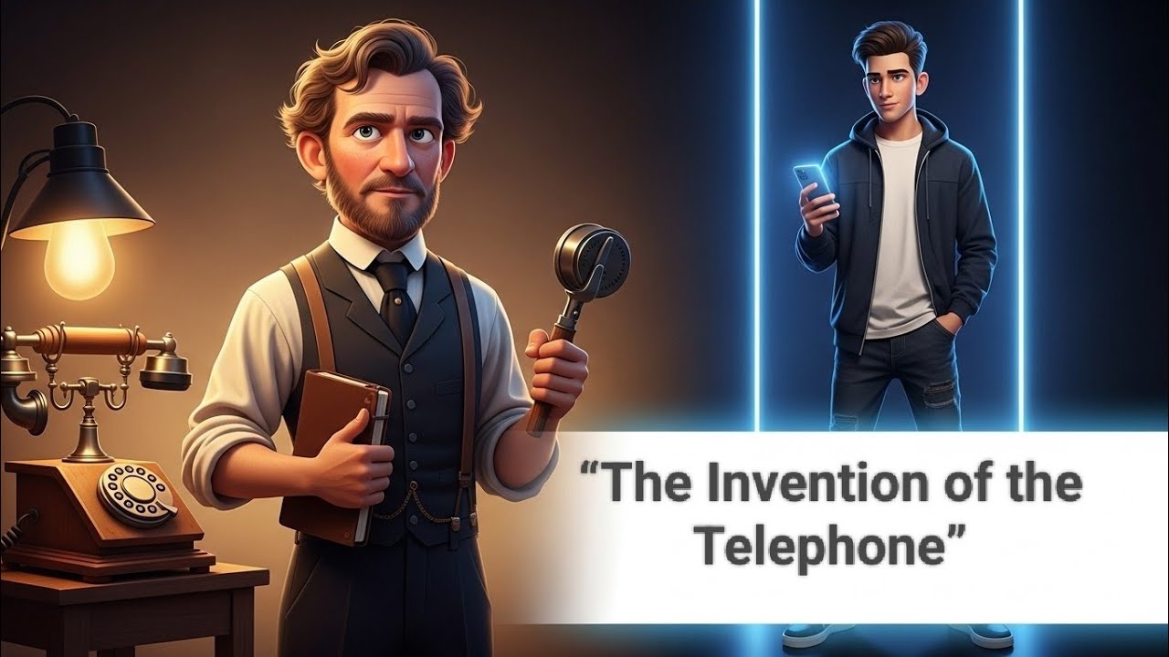 Alexander Graham Bell&rsquo;s First Call | AI Animation Short Film with Moral