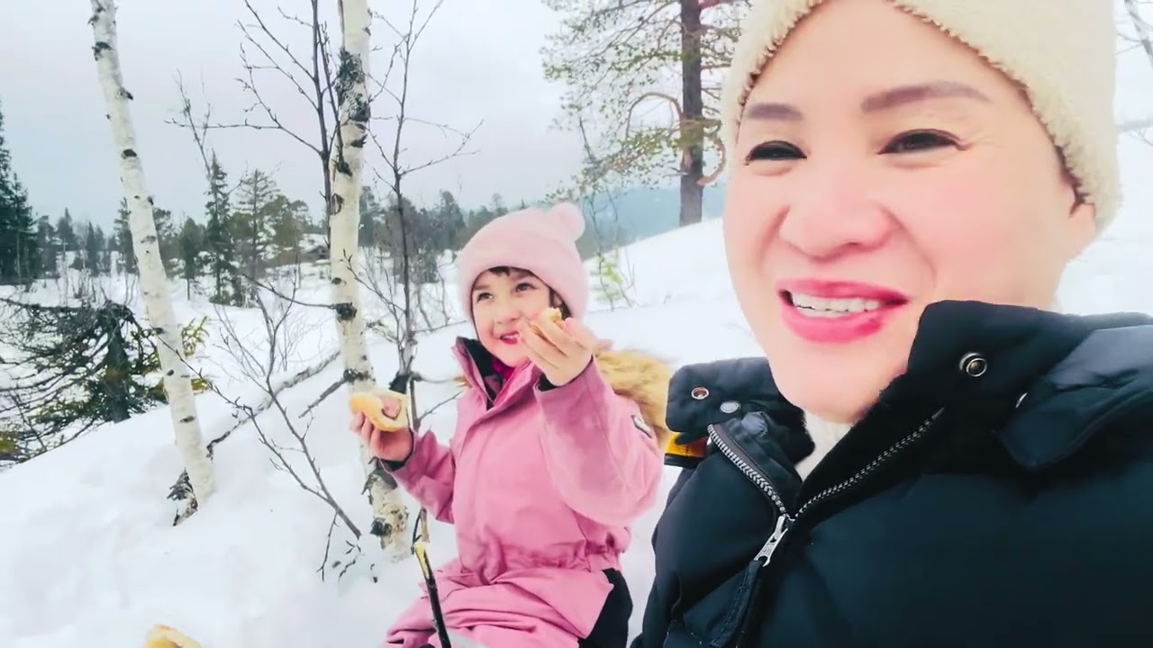 Len nui truot tuyet o Nauy  