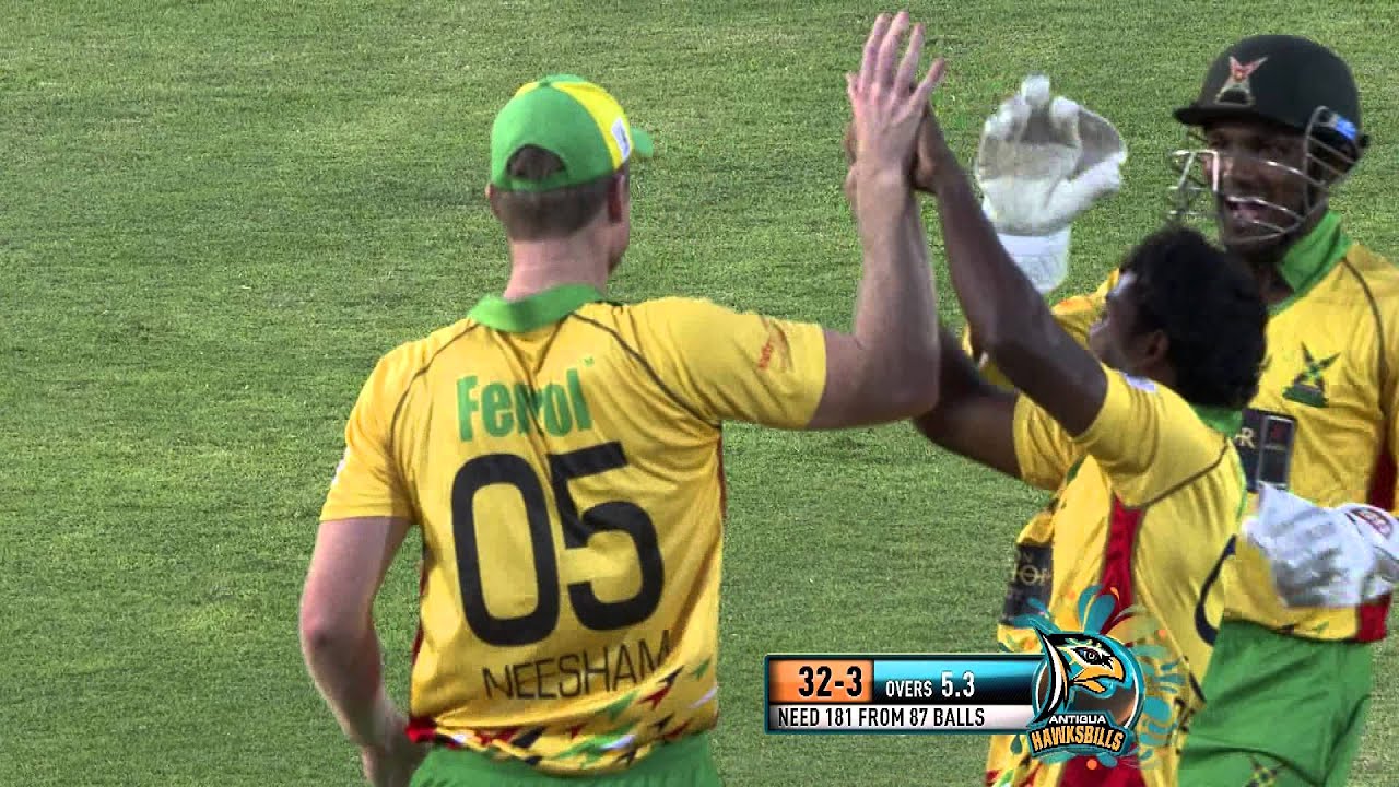 MATCH 22: GUYANA AMAZON WARRIORS V ANTIGUA HAWKSBILLS