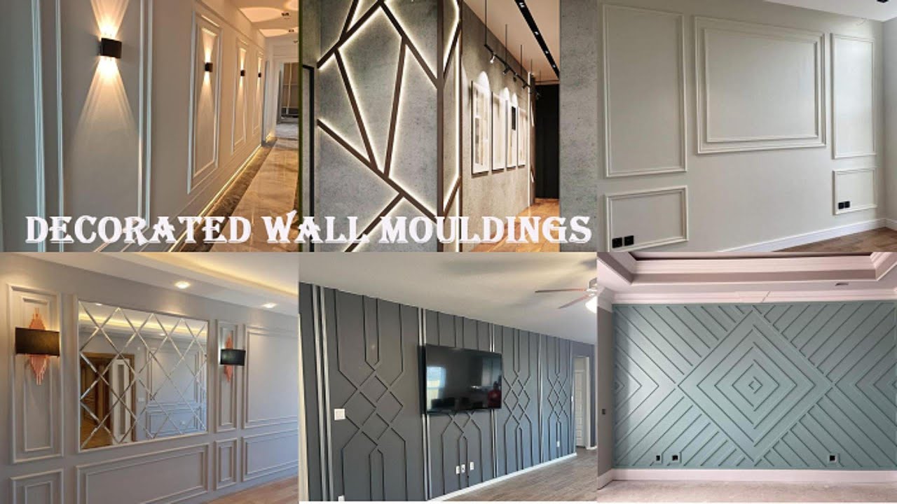 Stunning Unic Wainscorting /Moulding Design For Luxury Homes Ideas 2024