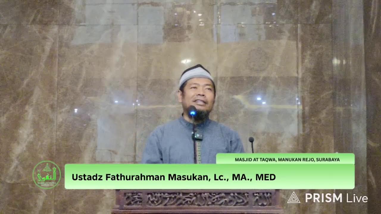 Ceramah Tarawih, Kamis 19 Februari 2026