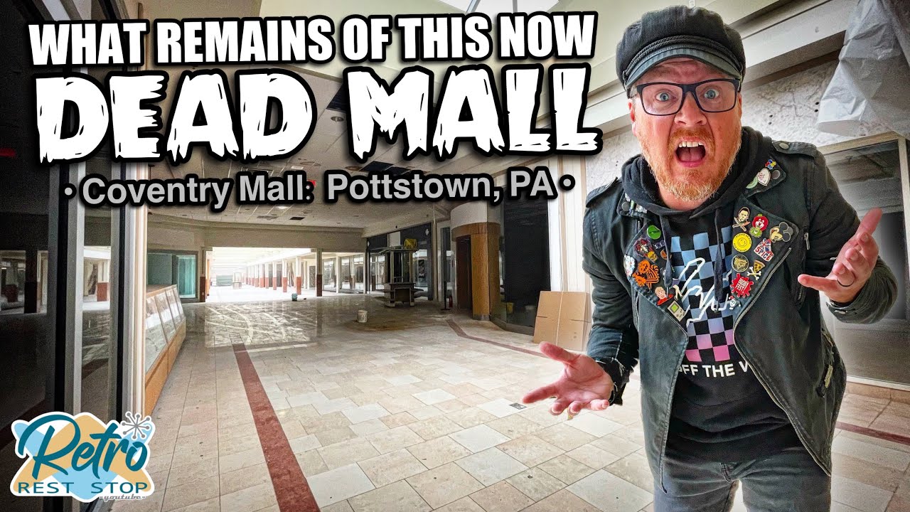 What Remains Of The Coventry Mall In Pottstown, PA | Dead Mall Urban Exploring