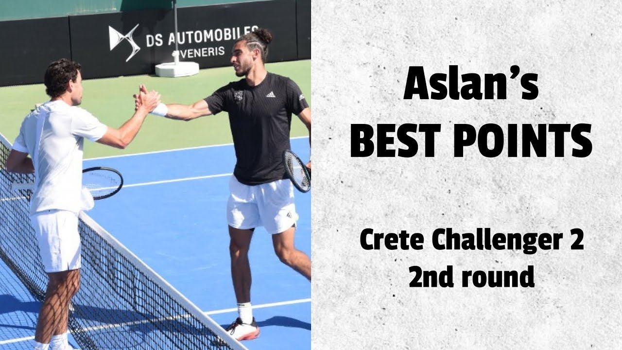 Aslan’s BEST POINTS ☺️🤩 | Crete Challenger 2 2nd round 