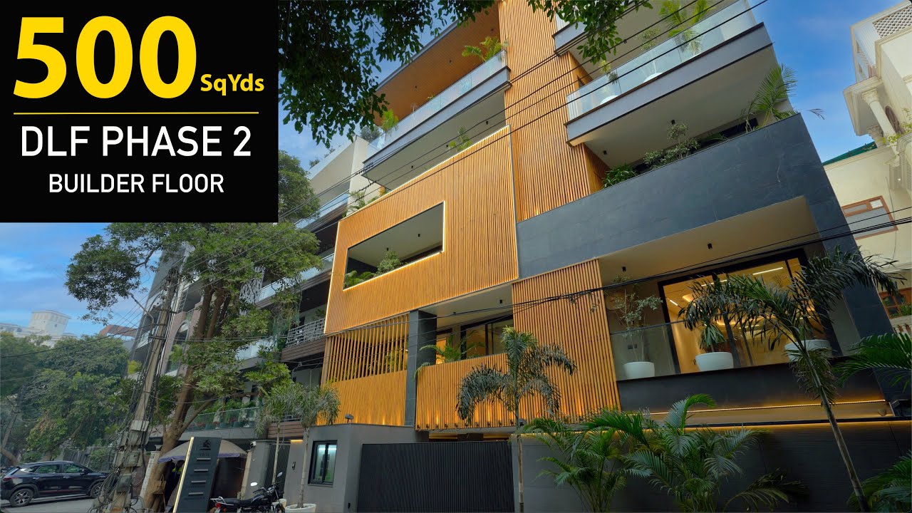 Luxurious 500 Sq Yds Builder Floor | DLF Phase 2 | House Tour | Gurgaon