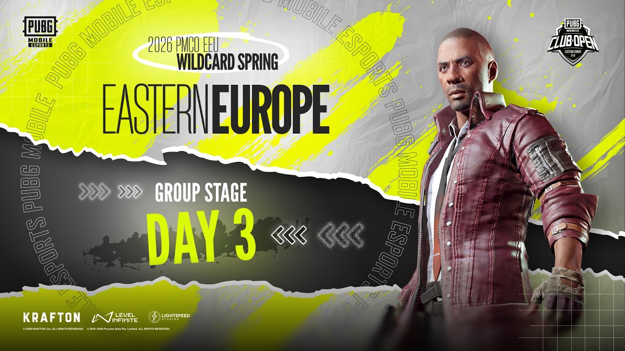 2026 PMCO EEU Wildcard Spring &ndash; Group Stage Day 3 | RUN FOR THE FINALS