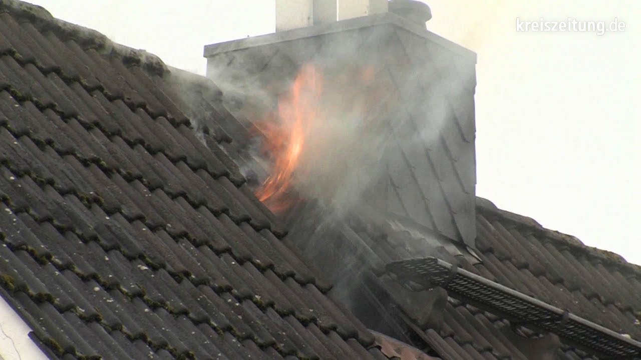 Dachstuhlbrand in Sudweyhe