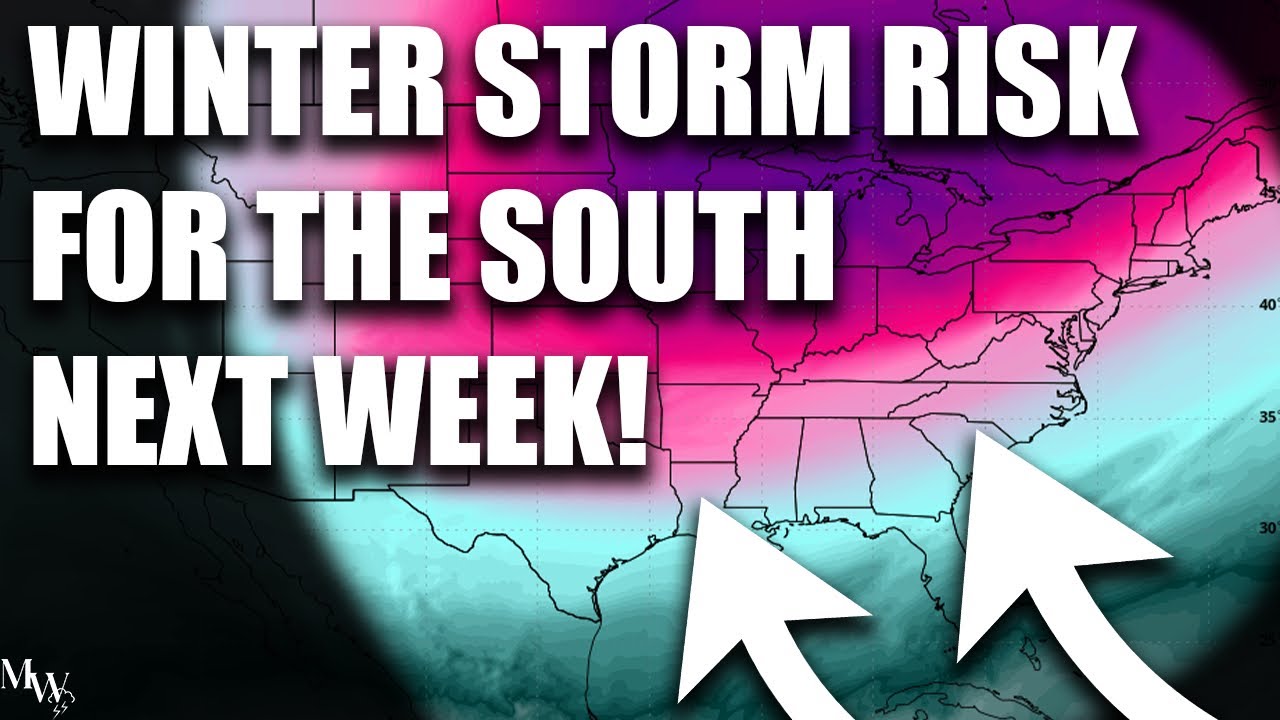 Winter Storm Risk For The South Next Week.. Everything We Know!