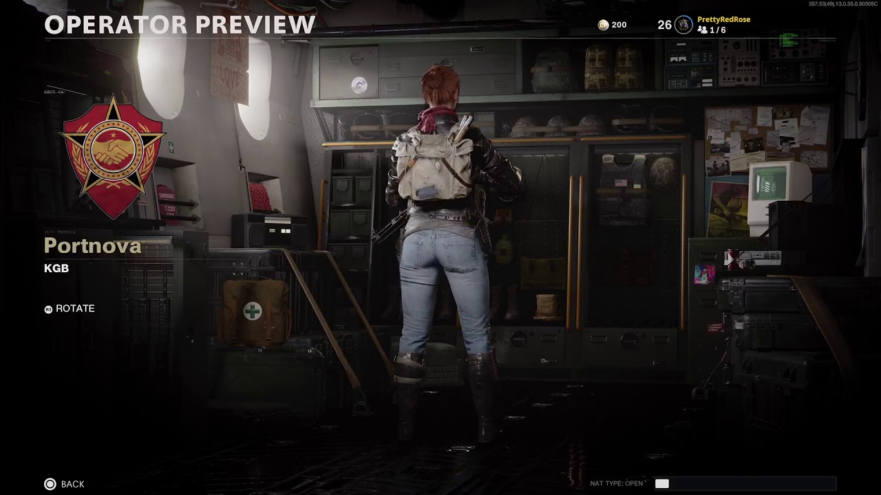 Highlight: Cold War Character Portnova with Cherry Blossom RPD