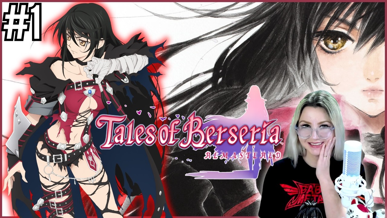 TALES OF BERSERIA REMASTERED #1 - SEMPRE QUIS ZERAR ESTE RPG #criadorbandai