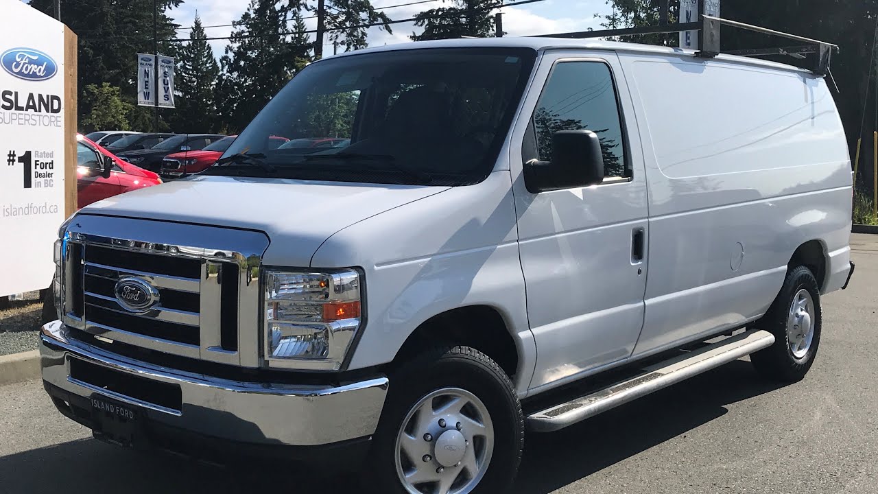 2014 Ford Econoline E-250 W/ Air Conditiong, Dutch Doors Side and Back Review | Island Ford