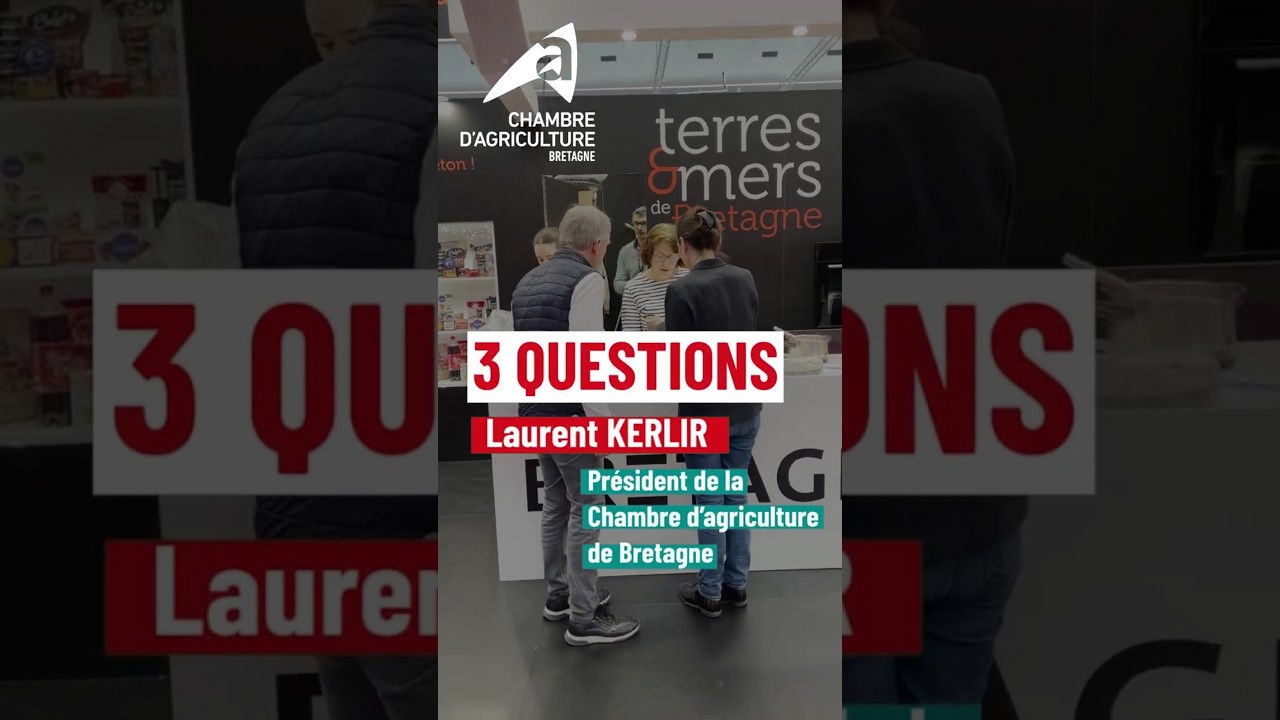 Bilan SIA 2026 - Laurent Kerlir Président Chambre d'agriculture de Bretagne