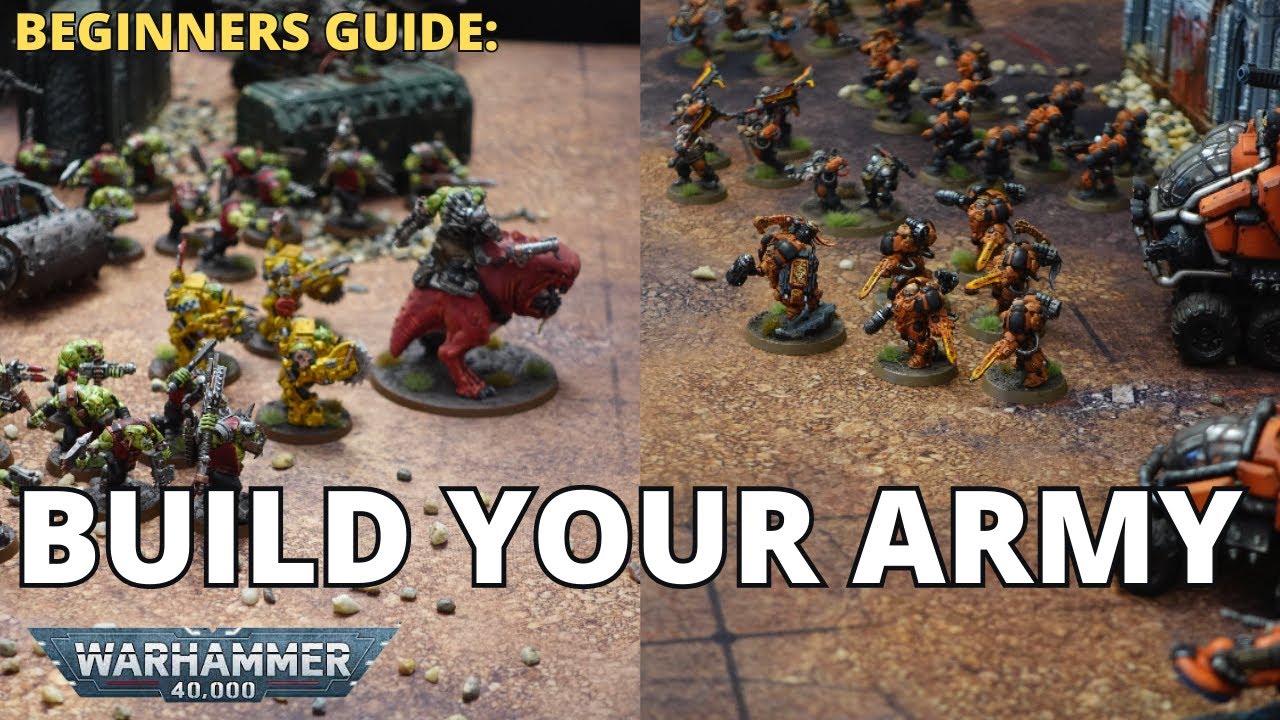 How To Write Your 1st ARMY LIST! Warhammer 40k