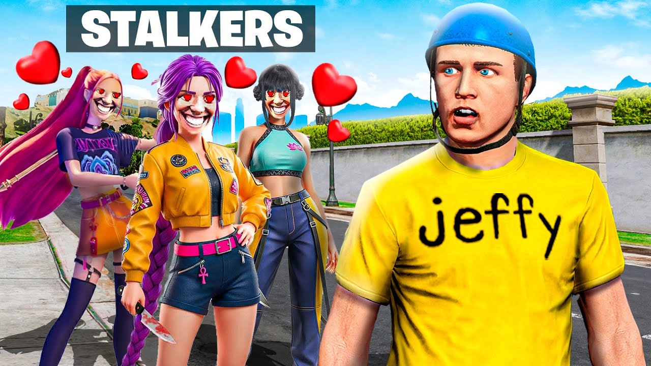 В GTA 5 Джеффи преследовали безумные охотники на демонов из K-pop!