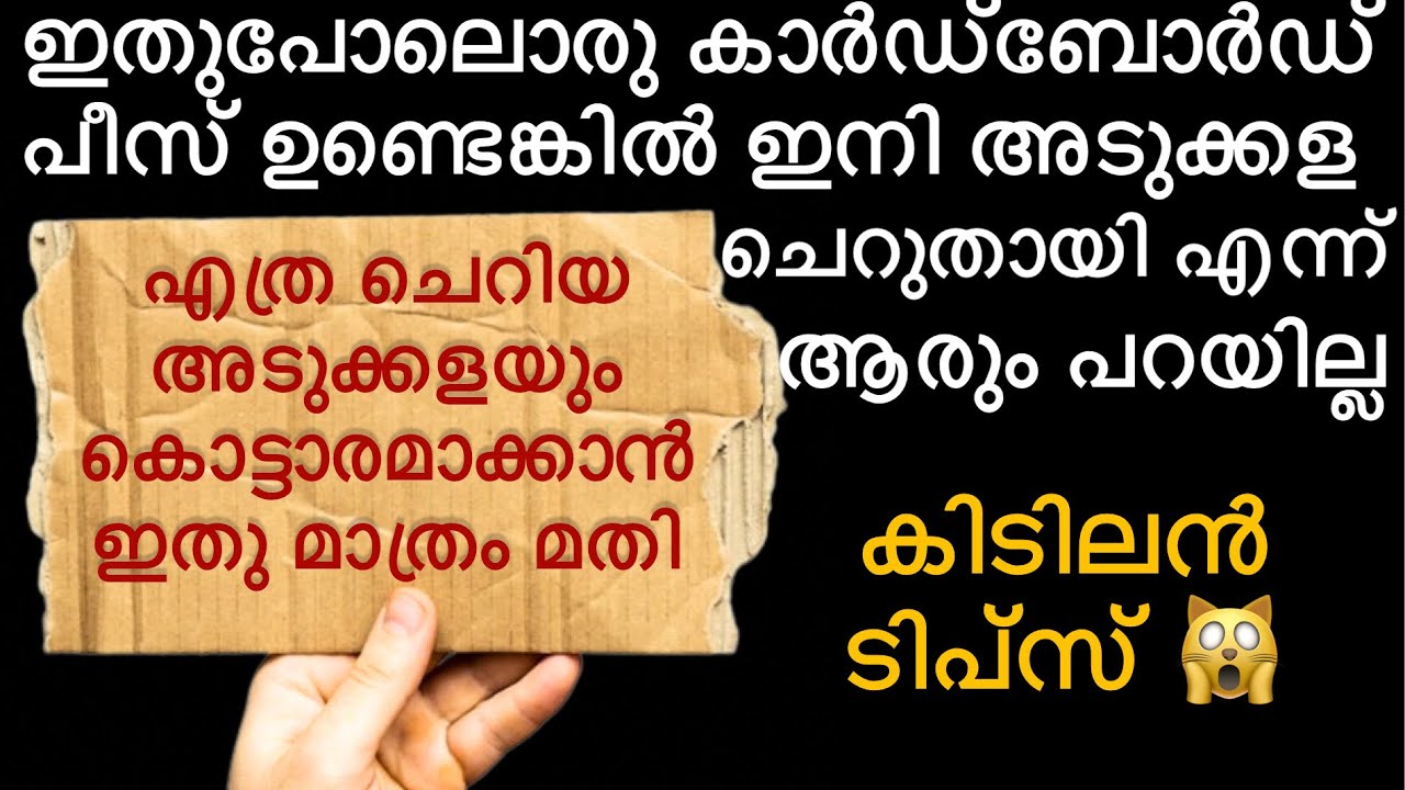 കാർഡ്ബോർഡ് വെറുതെ കളയല്ലേ ഒരു നൂറു കാര്യങ്ങൾ ചെയ്യാം |tips and tricks