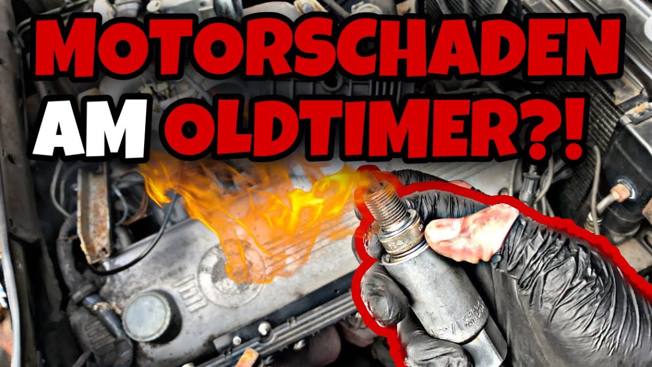Tragische Motorarbeiten am Oldtimer | BMW E24