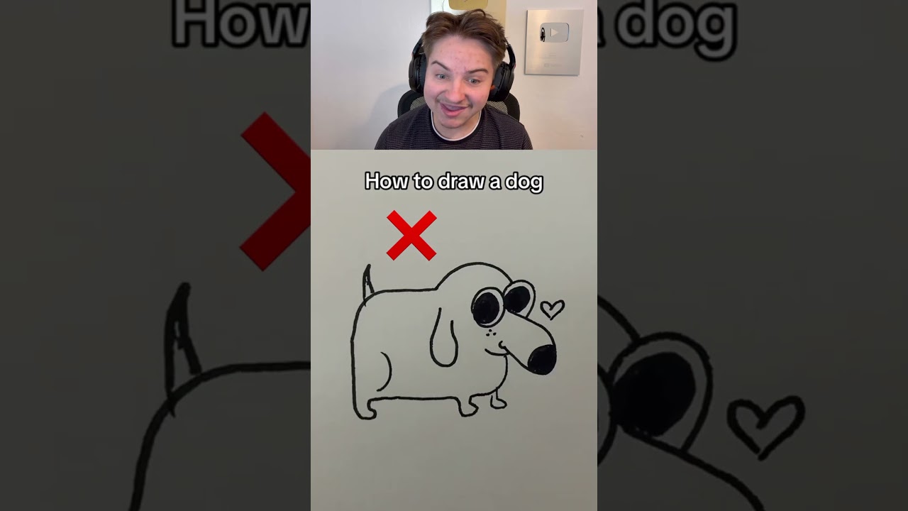 How To Draw a Dog 😳