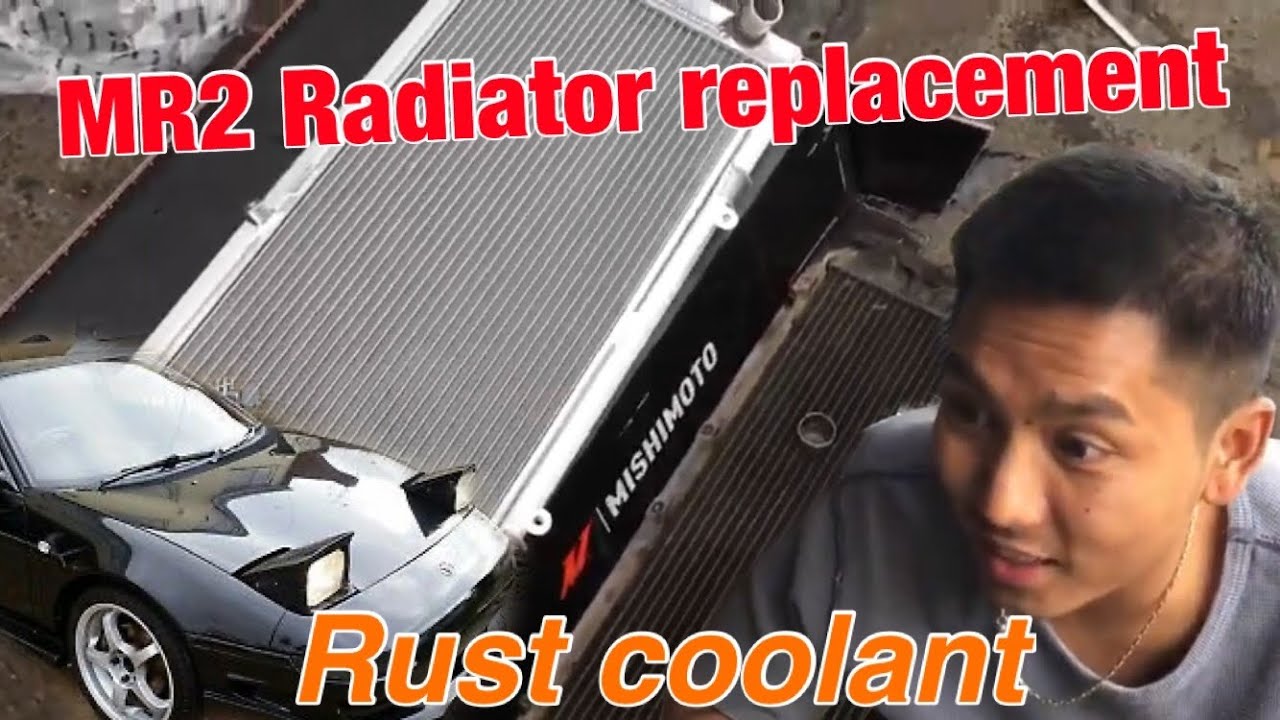 91-95 MR2 Radiator replacement on Emen SW20 turbo