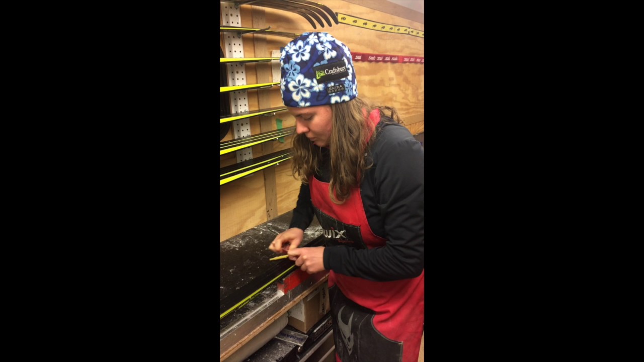 Scraping and Brushing Skis mov