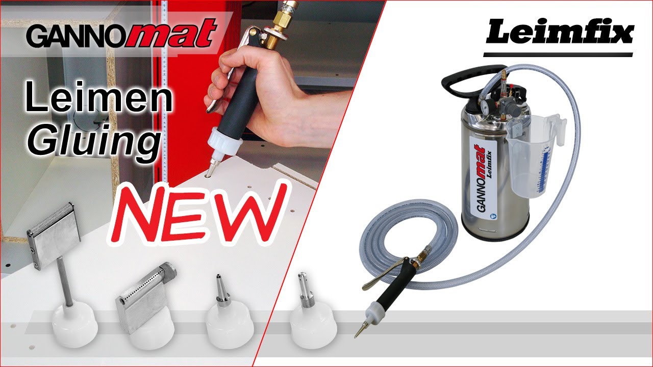 GANNOMAT Leimfix Glue applicators for PVA glue for wood [ Leimauftraggeräte ]