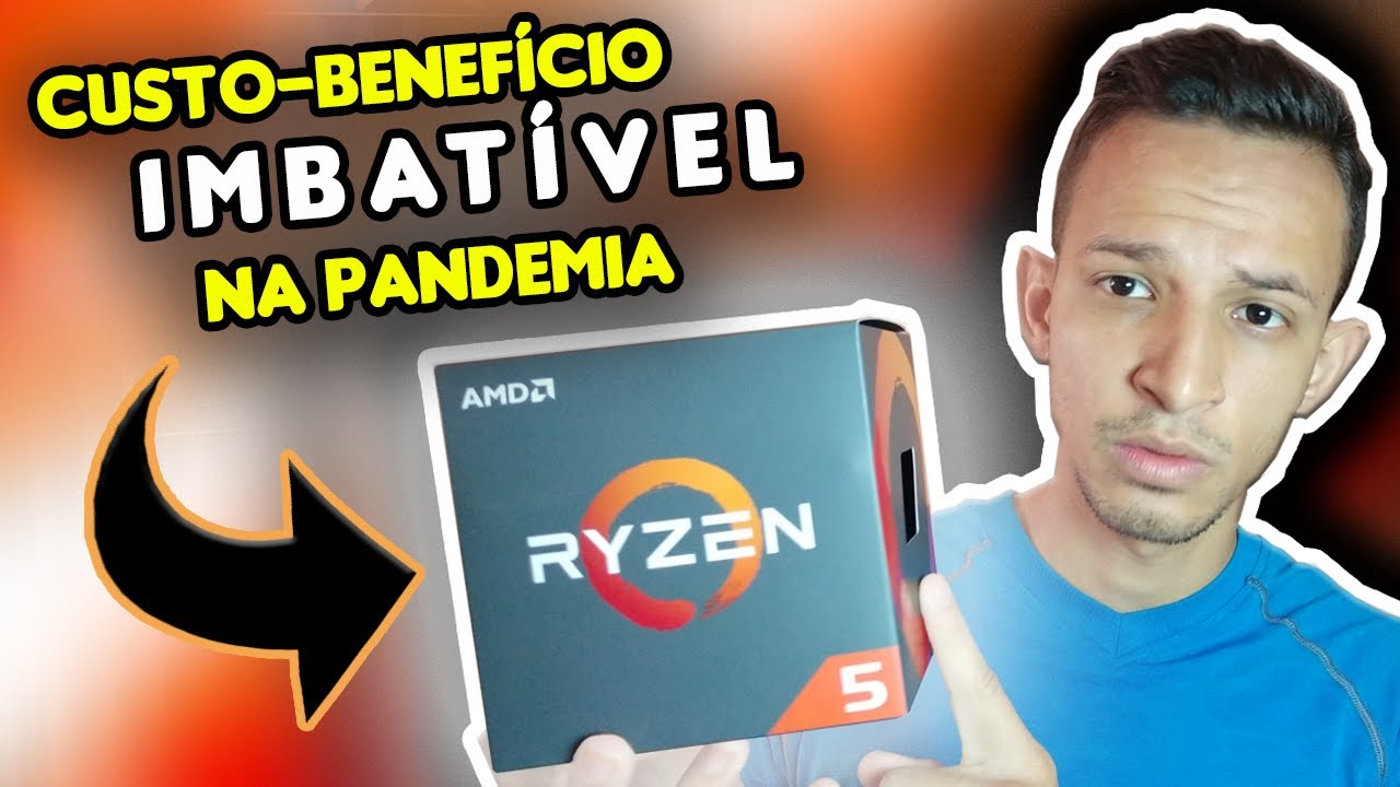O MELHOR DA QUARENTENA (e 2020) ? - INCRÍVEL o Desempenho Desse Processador BARATO da AMD! R5 1600AF