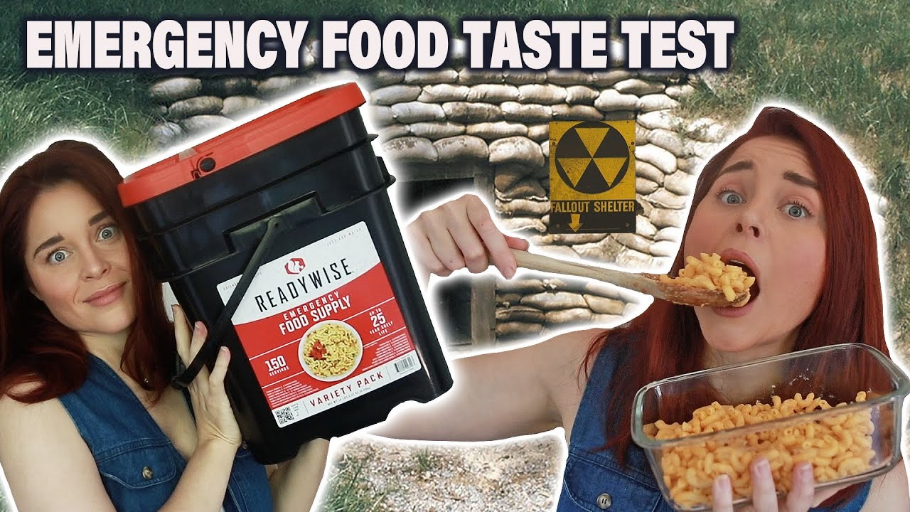 Tasting Costco's Prepper Bucket: Does Emergency Food Taste Good??