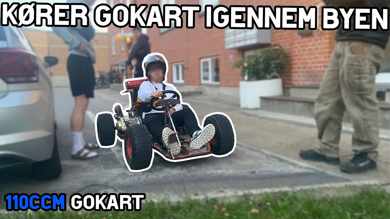 Scootervlog #17 // 110CCM GOKART I BYEN