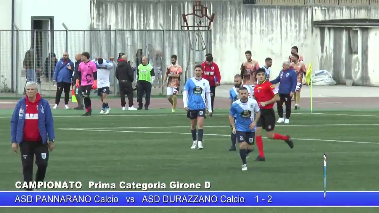 ASD PANNARANO  vs  ASD DURAZZANO Calcio  1-2    del 08 03 2026