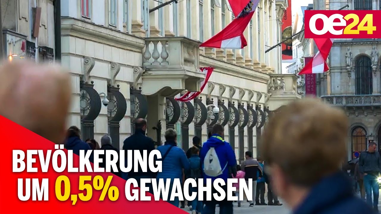 Bev&ouml;lkerungszahl &Ouml;sterreichs w&auml;chst weiter