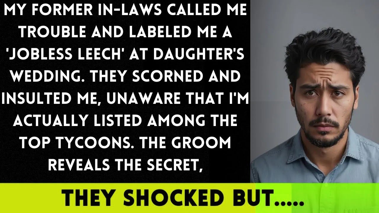At Daughter's Wedding, My Ex In Laws Ridiculed Me as a Jobless Leech While I Kept My Wealth a S
