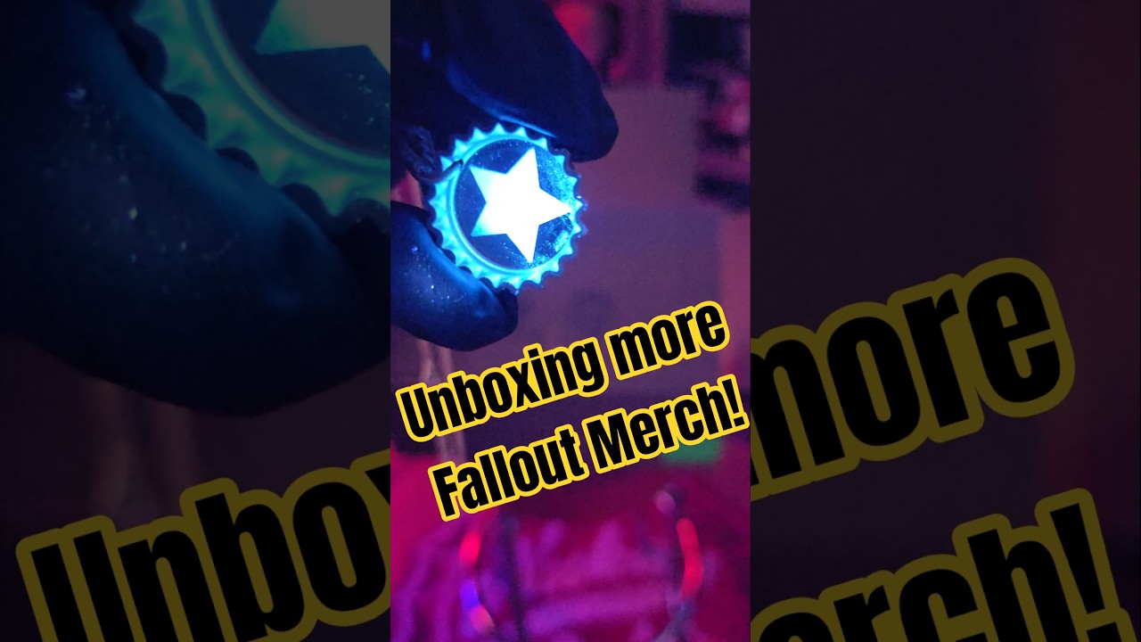 Unboxing even more Fallout merch! #Fallout