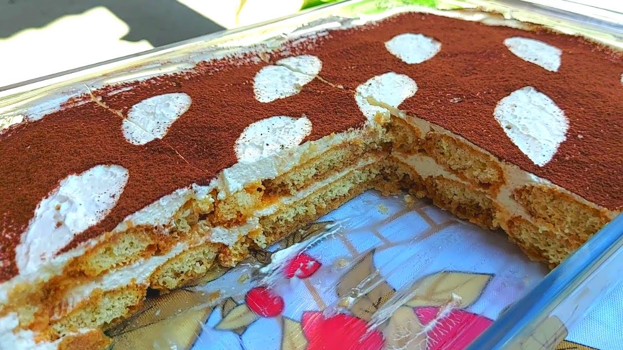 COMO FAZER TIRAMISÙ SEM OVOS MUITO FÁCIL🤩