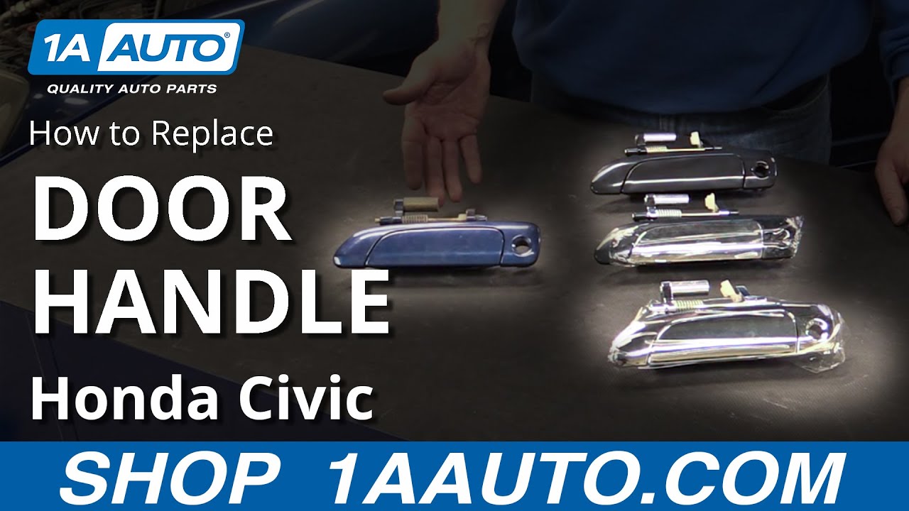 How to Replace Exterior Door Handle 01-05 Honda Civic