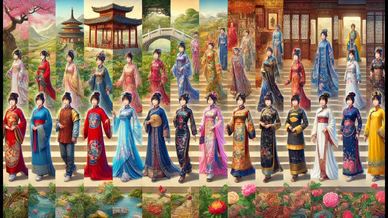 Evolution of Chinese Clothing: From Hanfu to Cheongsam