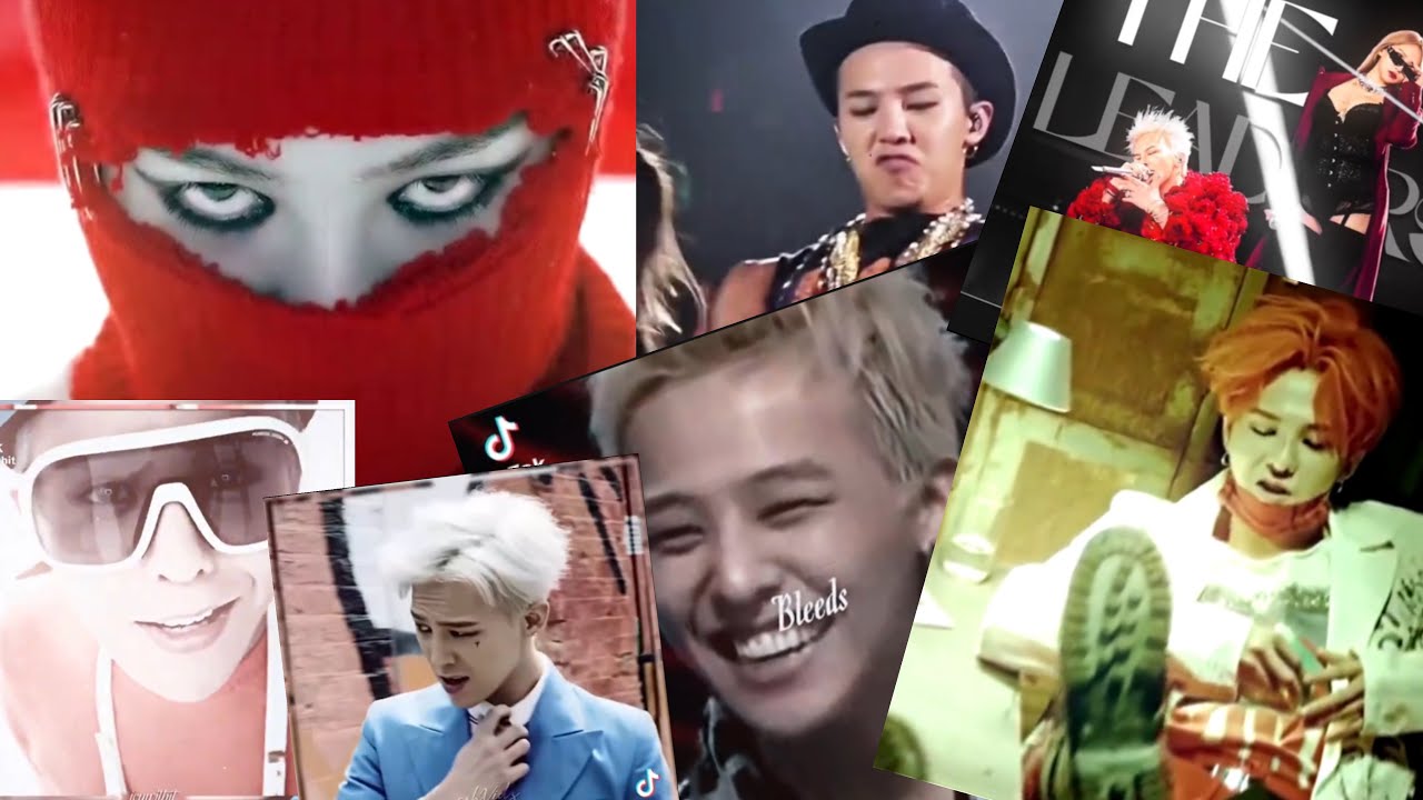 G-DRAGON - random edits compilation - part 1￼