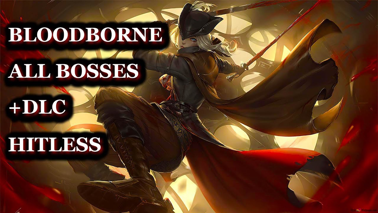 BLOODBORNE ALL BOSSES + DLC HITLESS