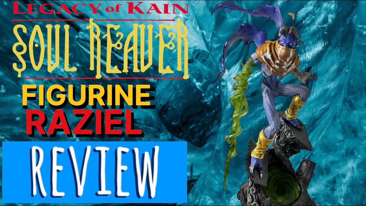 Legacy of Kain SOUL REAVER Figurine Raziel REVIEW