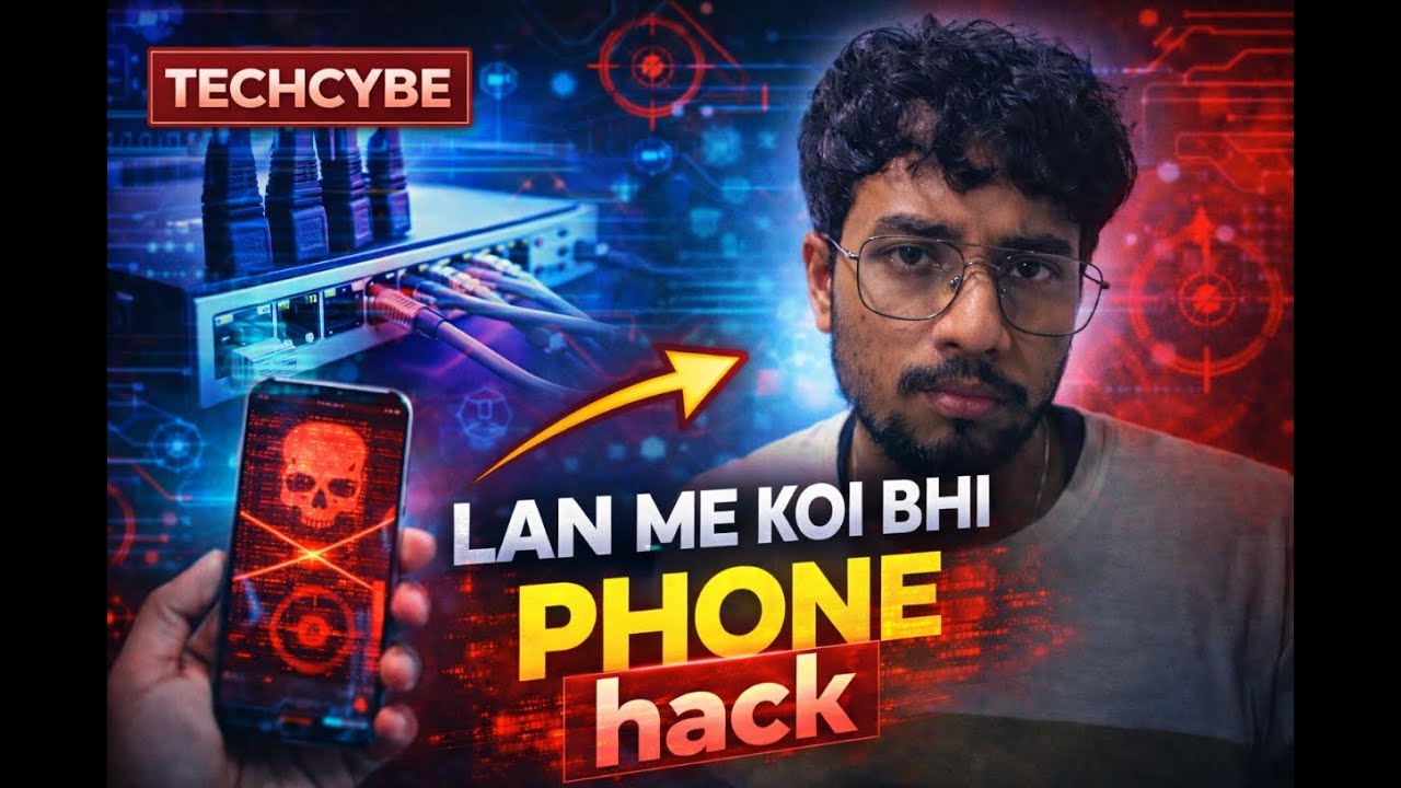 LAN Me Koi Bhi Phone Hack Ho Sakta Hai 😱 | Port 8000 Live Demo