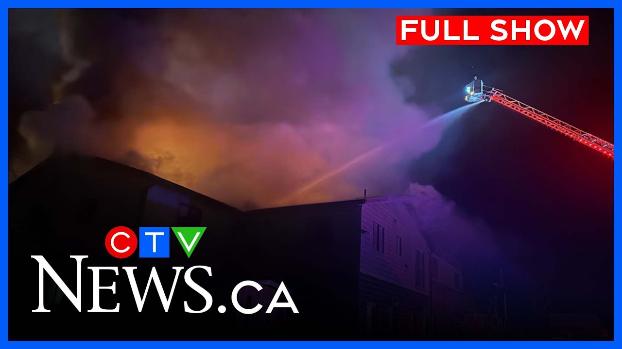 Late-night blaze ravages Wasaga Beach motel | CTV News Barrie at Six for March 10, 2026
