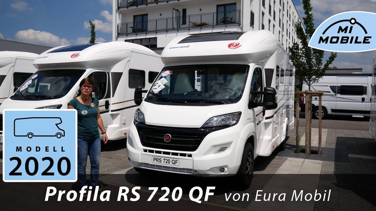 #023 - Neuheit 2020 - Eura Mobil Profila RS 720 QF - Face to Face Sitzgruppe mit Queensbett