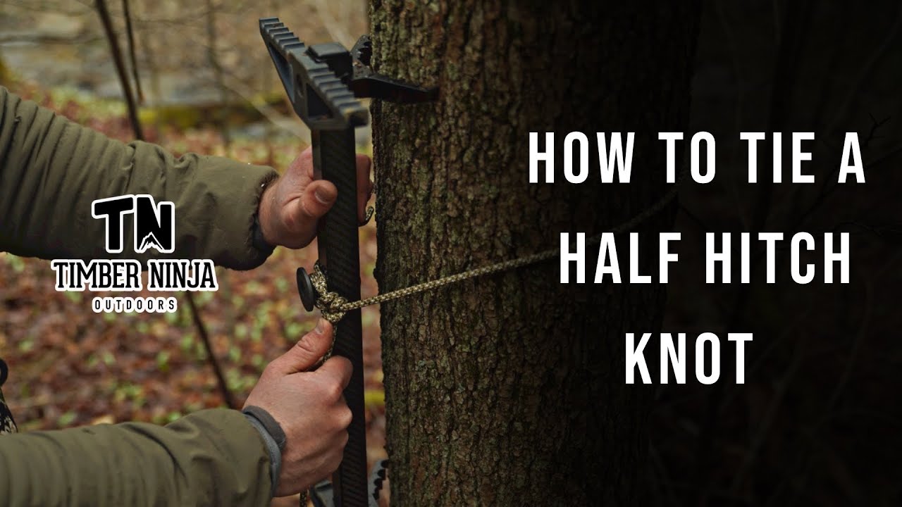 How to Tie A Half-Hitch Knot for Climbing Sticks